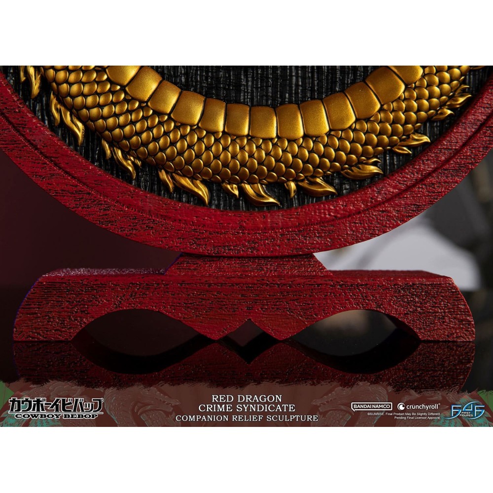 COWBOY BEBOP RED DRAGON CRIME SYNDICATE LOGO STATUA FIGURE FIRST4FIGURES