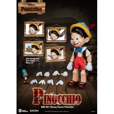 DISNEY PINOCCHIO DAH-091 ACTION FIGURE BEAST KINGDOM