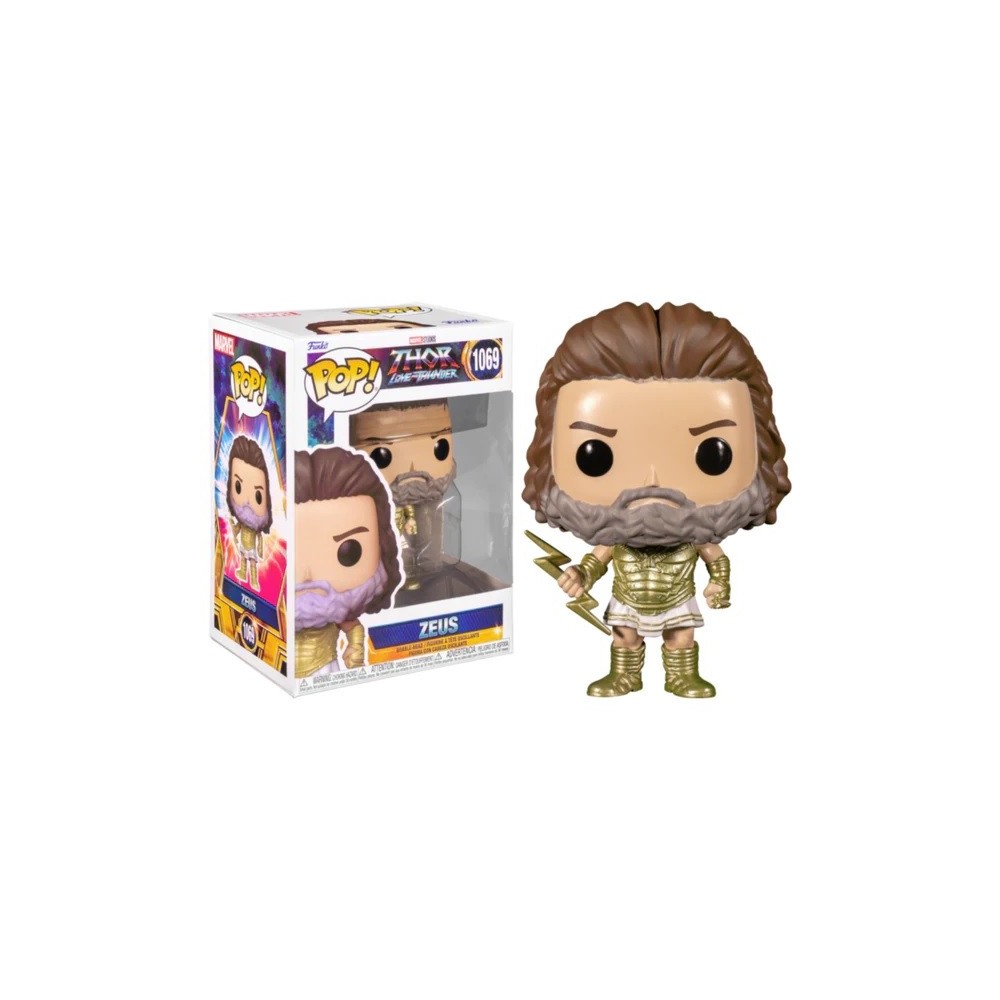 FUNKO FUNKO POP! THOR LOVE AND THUNDER ZEUS BOBBLE HEAD FIGURE