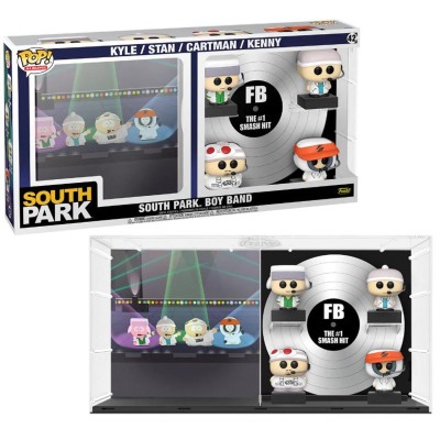 FUNKO POP! SOUTH PARK BOY BAND ALBUM DELUXE 4-PACK BOBBLE HEAD KNOCKER FIGURE FUNKO
