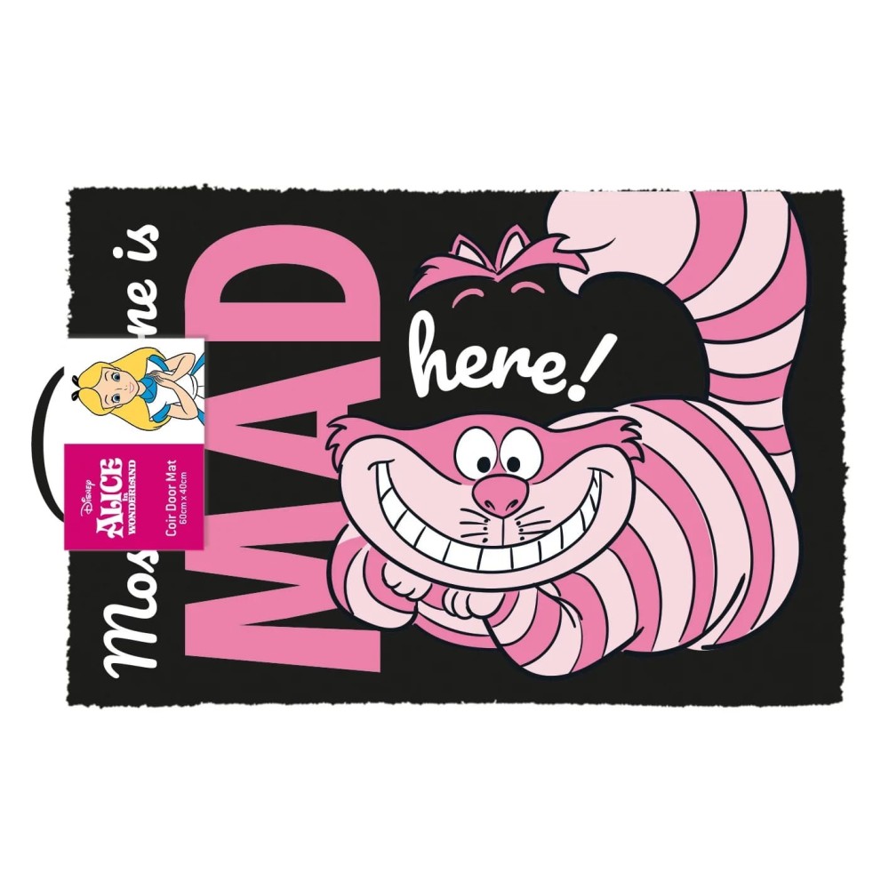 ALICE IN WONDERLAND DOORMAT ZERBINO 40X60CM PYRAMID INTERNATIONAL