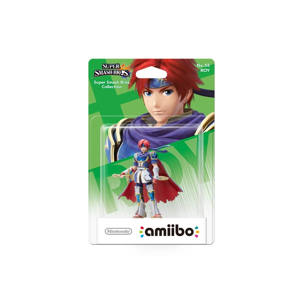 SUPER SMASH BROS COLLECTION AMIIBO N.55 ROY NINTENDO