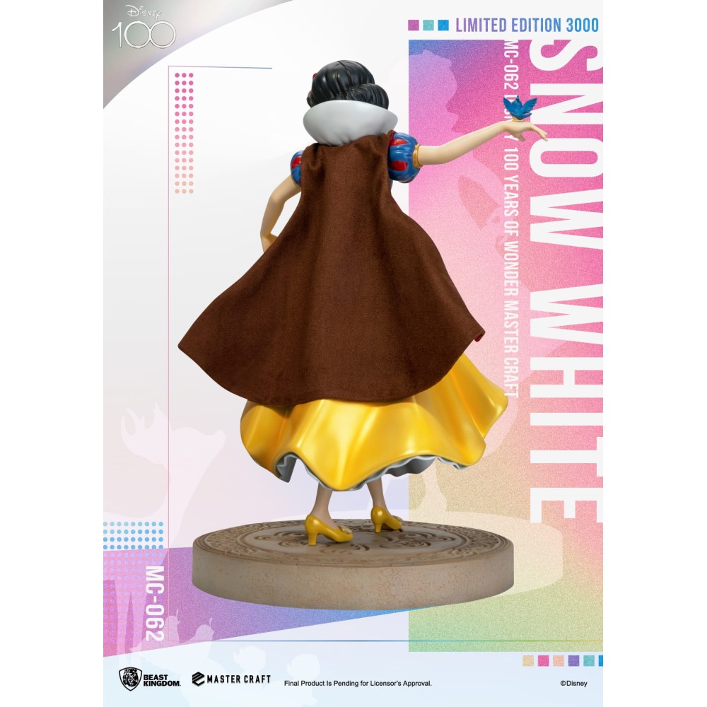 BEAST KINGDOM DISNEY 100 YEARS SNOW WHITE MASTER CRAFT STATUE 40CM RESIN FIGURE
