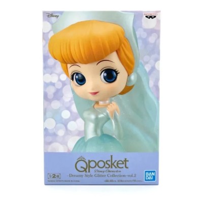 BANPRESTO DISNEY CINDERELLA QPOSKET DREAMY STYLE GLITTER VOL.2 MINI FIGURE