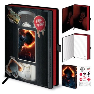PYRAMID INTERNATIONAL IT CHAPTER 2 PENNYWISE VHS NOTEBOOK