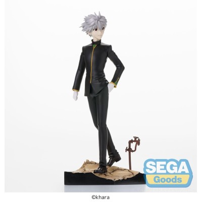 SEGA GOODS EVANGELION 3.0 + 1.0 KAWORU COMMANDER LUMINASTA STATUE FIGURE
