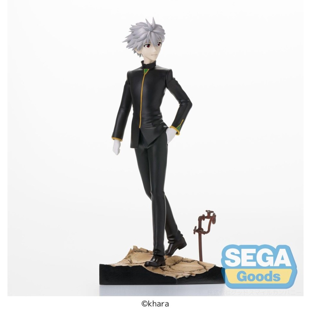 SEGA GOODS EVANGELION 3.0 + 1.0 KAWORU COMMANDER LUMINASTA STATUE FIGURE