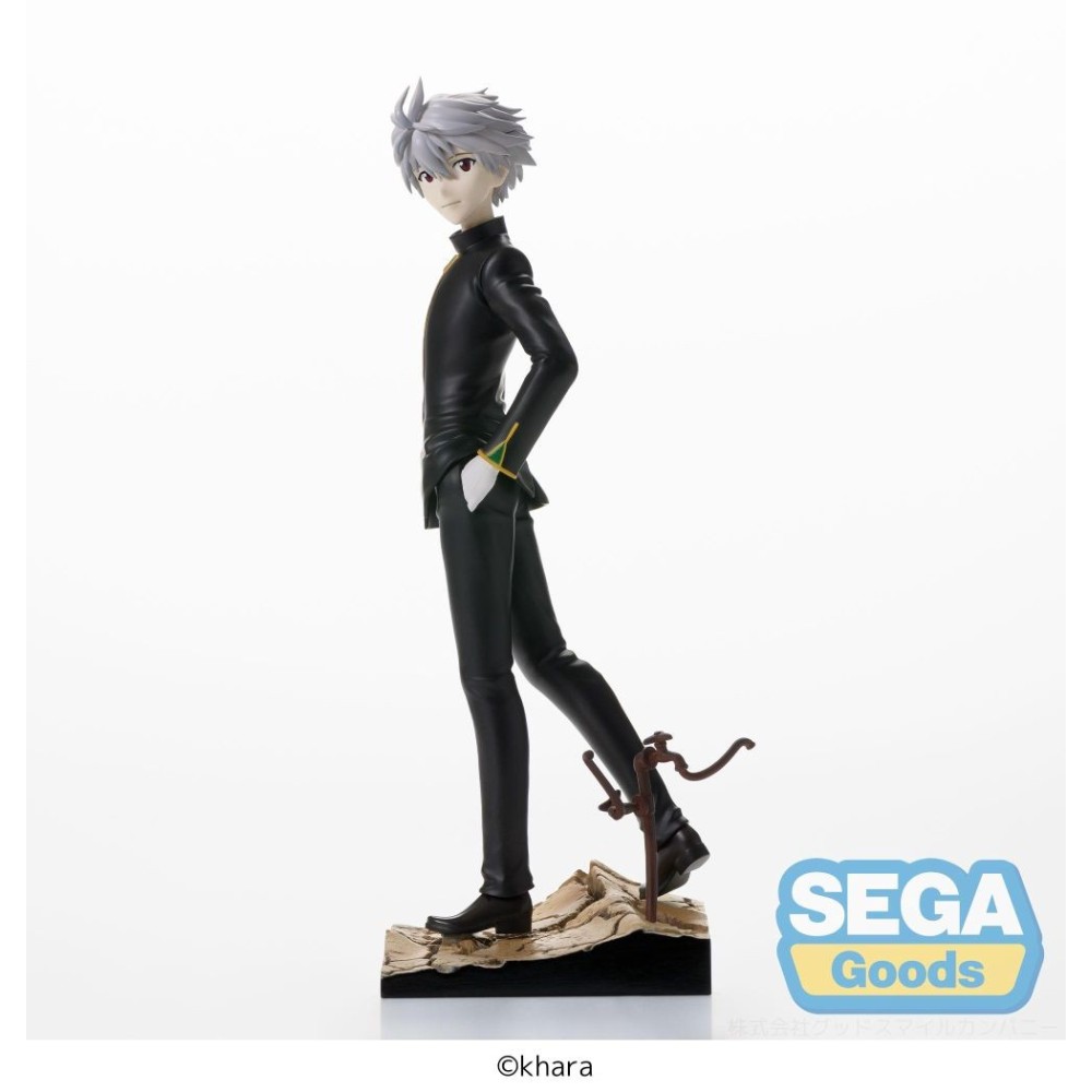 SEGA GOODS EVANGELION 3.0 + 1.0 KAWORU COMMANDER LUMINASTA STATUE FIGURE