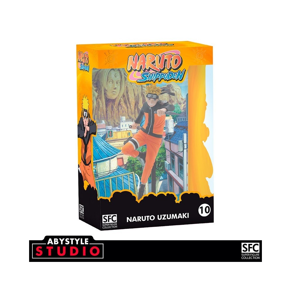 NARUTO SHIPPUDEN NARUTO UZUMAKI SUPER FIGURE COLLECTION STATUA ABYSTYLE