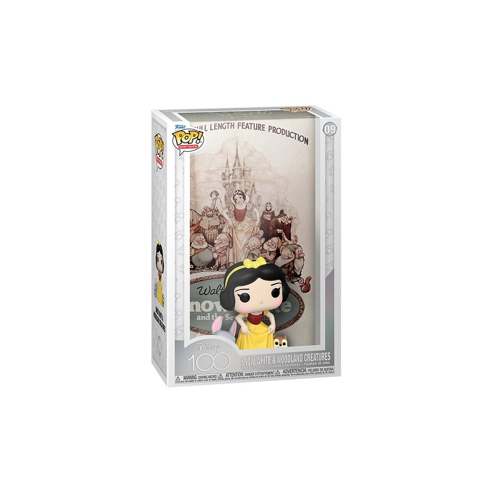 FUNKO POP! DISNEY 100 BIANCANEVE SNOW WHITE AND WOODLAND CREATURES FIGURE FUNKO