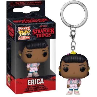 STRANGER THINGS ERICA POCKET POP! KEYCHAIN PORTACHIAVI FUNKO