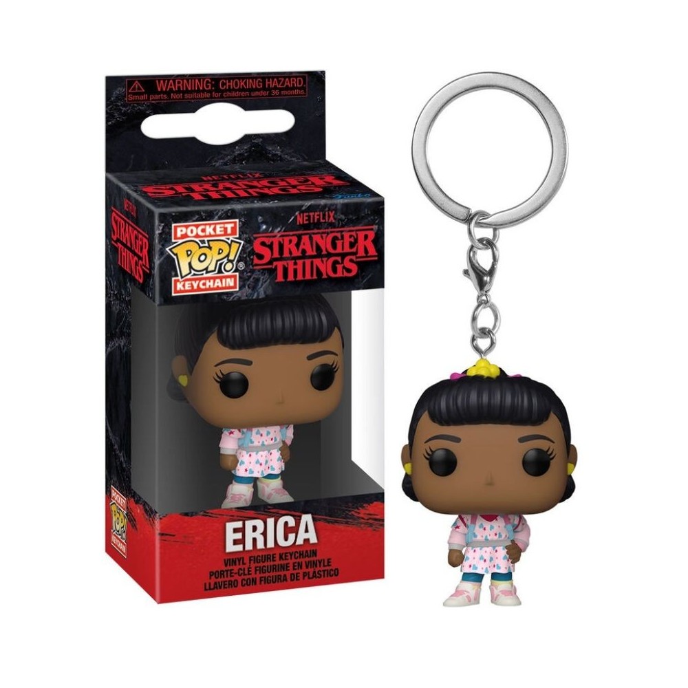 STRANGER THINGS ERICA POCKET POP! KEYCHAIN PORTACHIAVI FUNKO