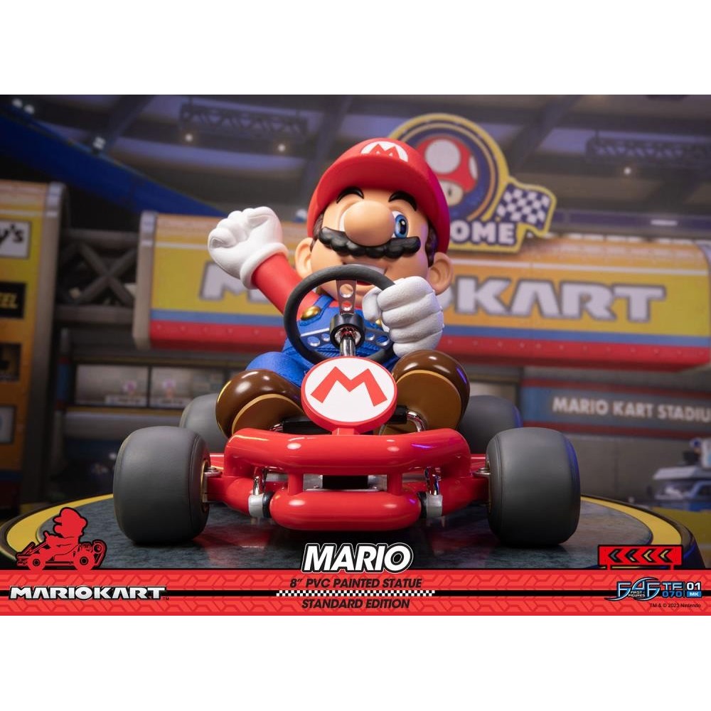 MARIO KART SUPER MARIO STATUA FIGURE FIRST4FIGURES