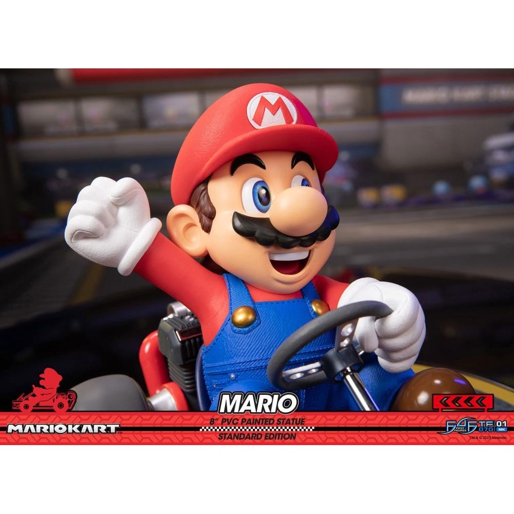 MARIO KART SUPER MARIO STATUA FIGURE FIRST4FIGURES