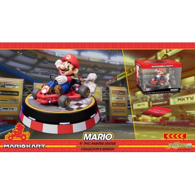 FIRST4FIGURES MARIO KART SUPER MARIO COLLECTOR'S EDITION STATUE FIGURE