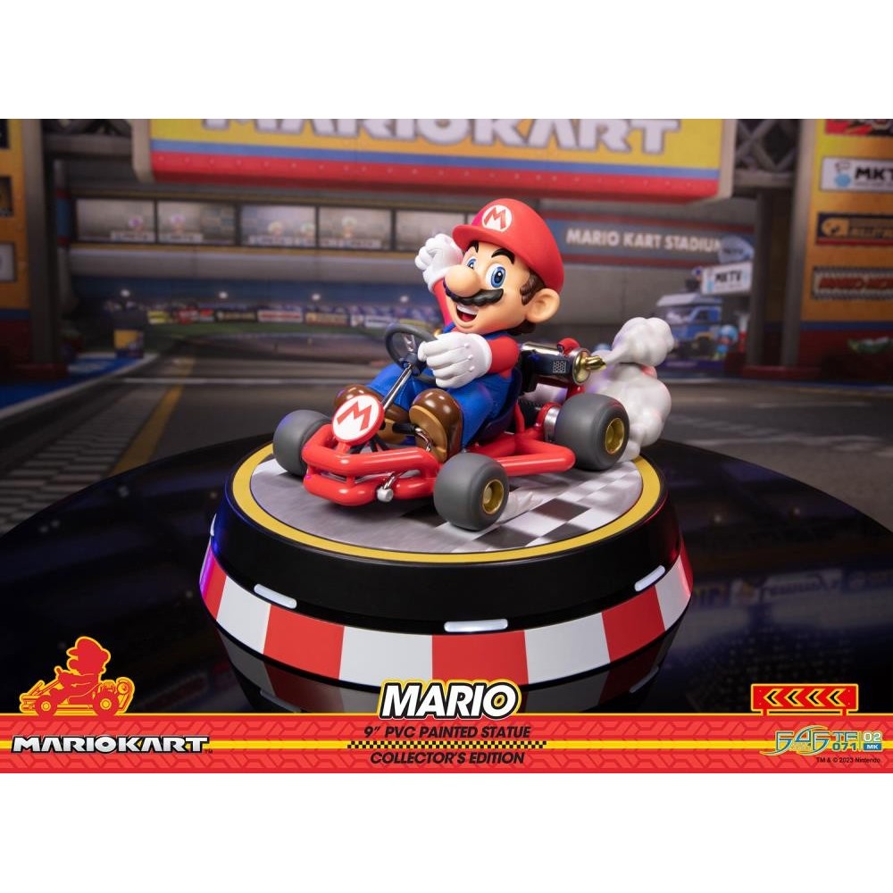 FIRST4FIGURES MARIO KART SUPER MARIO COLLECTOR'S EDITION STATUE FIGURE