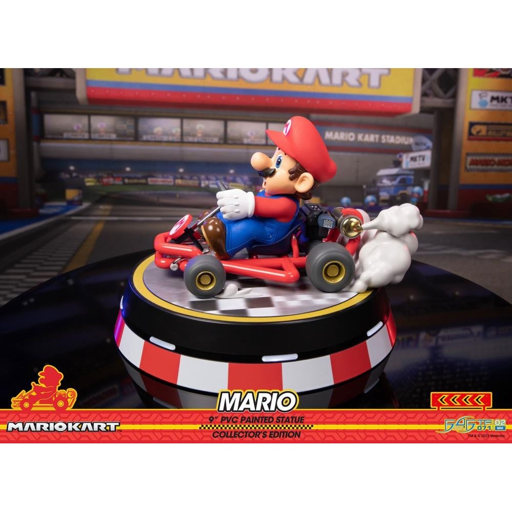 MARIO KART SUPER MARIO COLLECTOR'S EDITION STATUA FIGURE FIRST4FIGURES