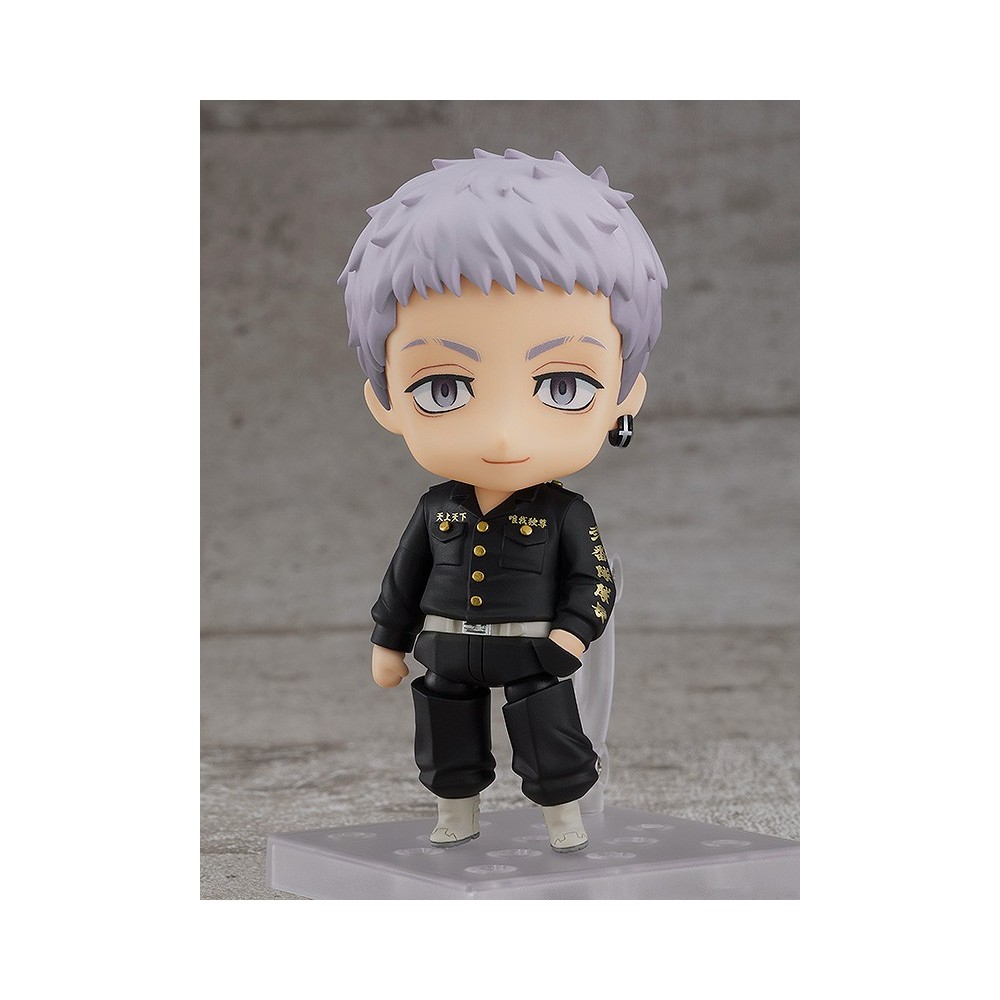 TOKYO REVENGERS TAKASHI MITSUYA NENDOROID ACTION FIGURE ORANGE ROUGE