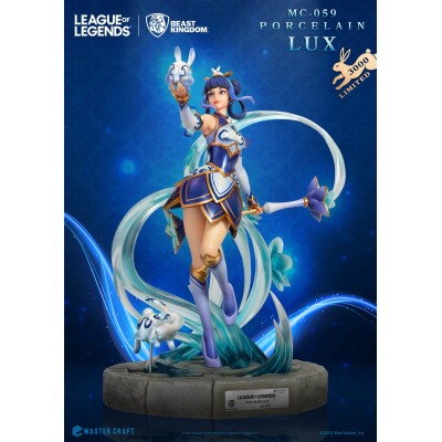 LEAGUE OF LEGENDS LOL PORCELAIN LUX MASTER CRAFT STATUA 42CM RESIN FIGURE BEAST KINGDOM