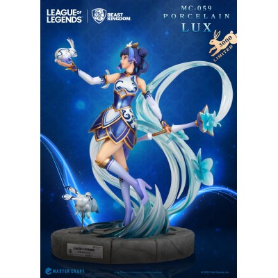 LEAGUE OF LEGENDS LOL PORCELAIN LUX MASTER CRAFT STATUA 42CM RESIN FIGURE BEAST KINGDOM