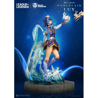 BEAST KINGDOM LEAGUE OF LEGENDS LOL PORCELAIN LUX MASTER CRAFT STATUE 42CM RESIN FIGURE