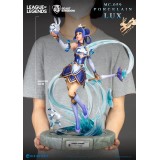 BEAST KINGDOM LEAGUE OF LEGENDS LOL PORCELAIN LUX MASTER CRAFT STATUE 42CM RESIN FIGURE