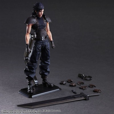 SQUARE ENIX CRISIS CORE FINAL FANTASY 7 REUNION ZACK FAIR PLAY ARTS KAI ACTION FIGURE