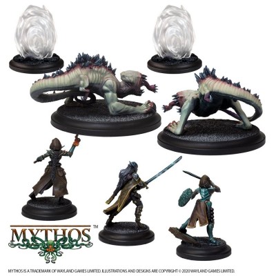 WARCRADLE STUDIOS MYTHOS SILVER VENATORS FACTION STARTER SET MINIATURE GAME