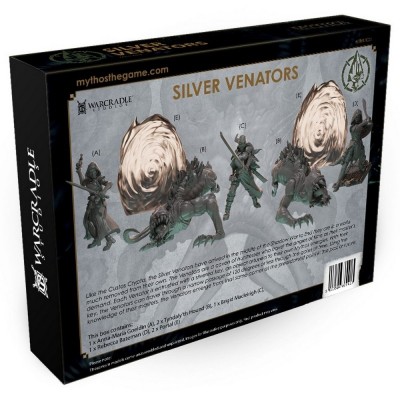 WARCRADLE STUDIOS MYTHOS SILVER VENATORS FACTION STARTER SET MINIATURE GAME