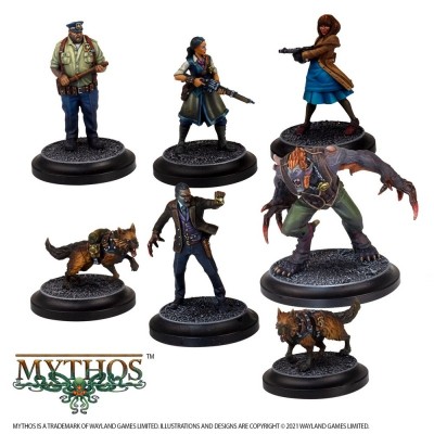 WARCRADLE STUDIOS MYTHOS BROTHERHOOD OF BELIAL FACTION STARTER SET MINIATURE GAME