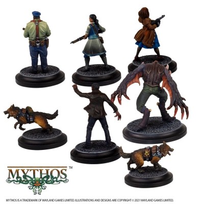 WARCRADLE STUDIOS MYTHOS BROTHERHOOD OF BELIAL FACTION STARTER SET MINIATURE GAME