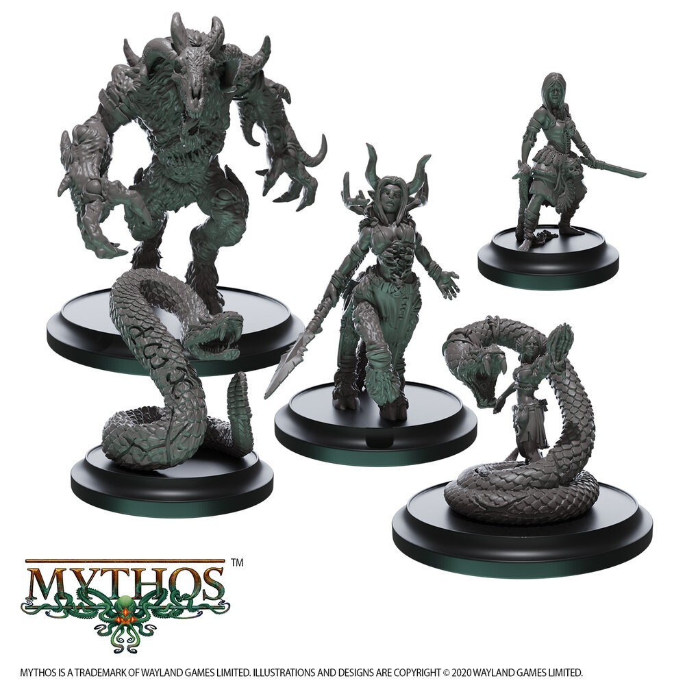 WARCRADLE STUDIOS MYTHOS WYLDBORNE FACTION STARTER SET MINIATURE GAME