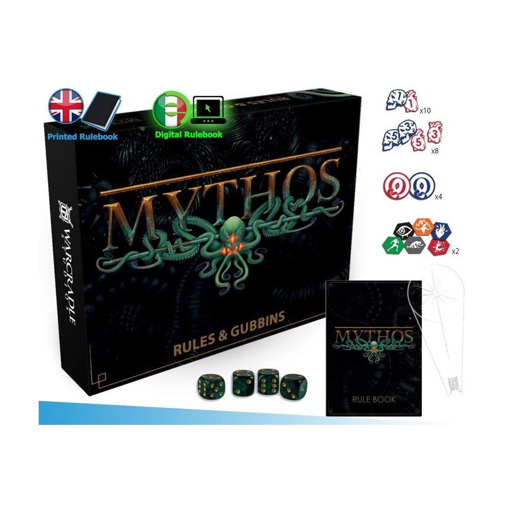 MYTHOS RULES AND GUBBINS BOX SET WARCRADLE STUDIOS