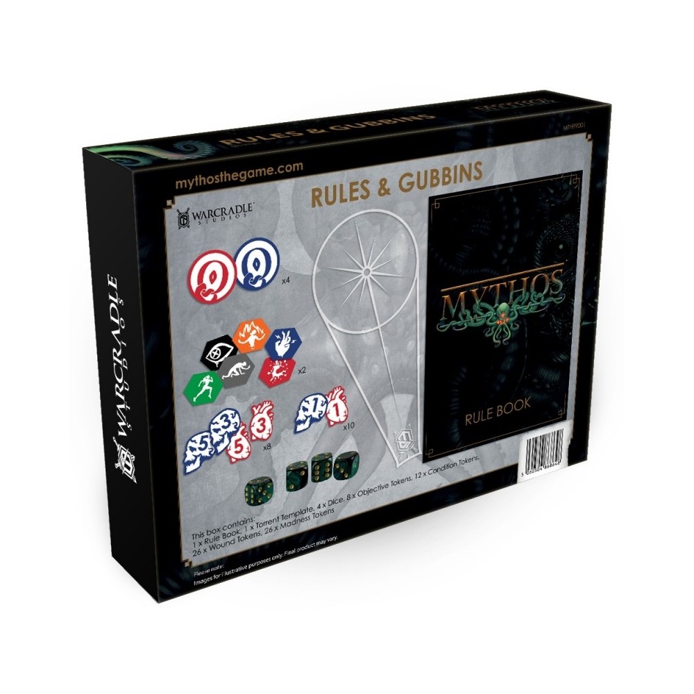 MYTHOS RULES AND GUBBINS BOX SET WARCRADLE STUDIOS