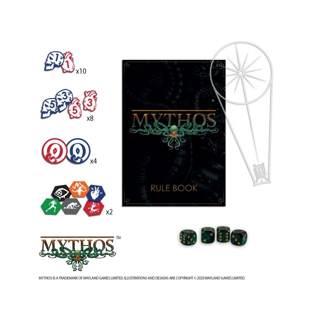 MYTHOS RULES AND GUBBINS BOX SET WARCRADLE STUDIOS