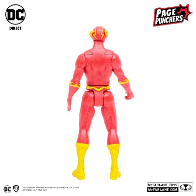 MC FARLANE DC FLASH FLASHPOINT PAGE PUNCHERS ACTION FIGURE