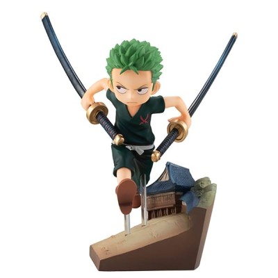 ONE PIECE RORONOA ZORO GEM STATUA FIGURE MEGAHOUSE