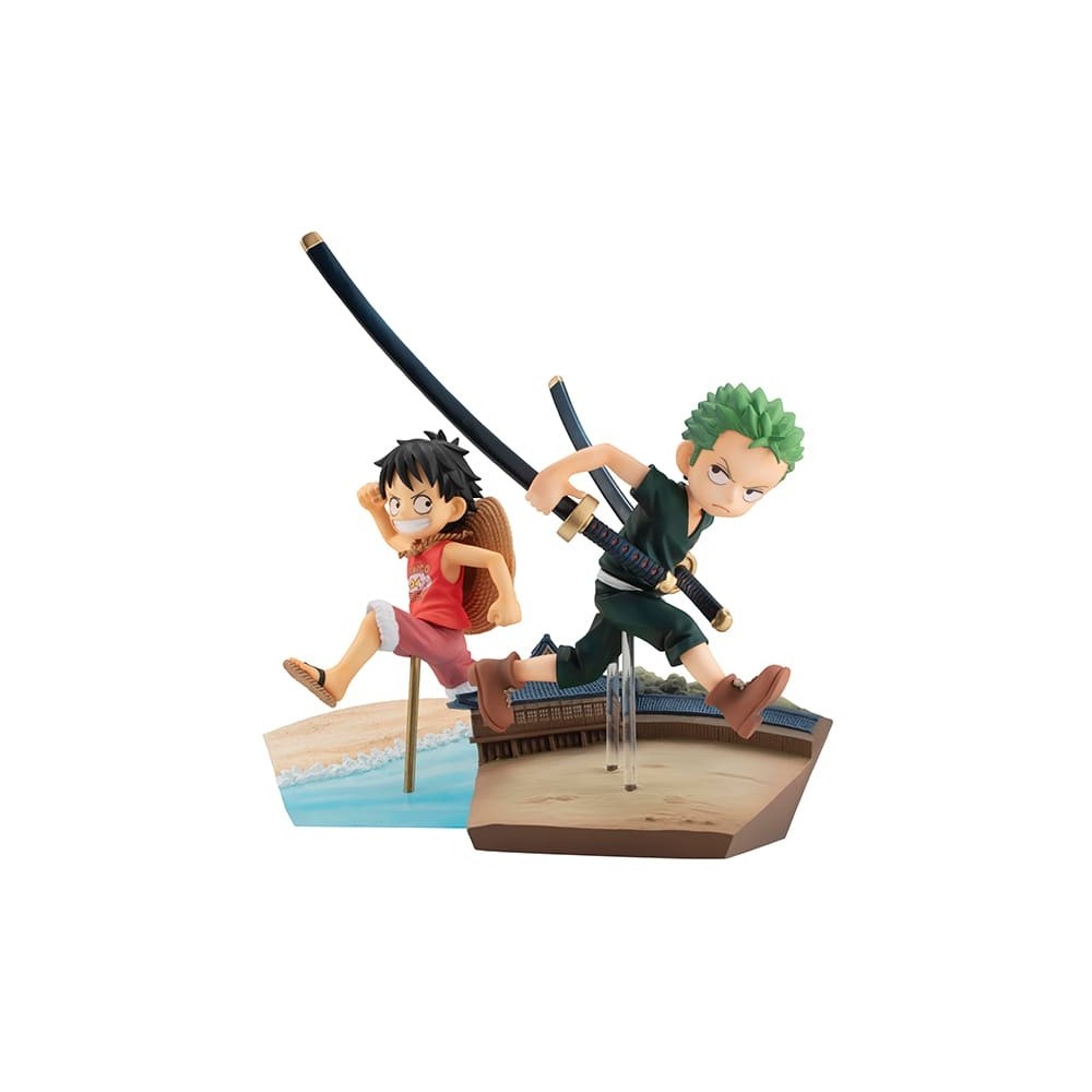 MEGAHOUSE ONE PIECE RORONOA ZORO GEM STATUE FIGURE