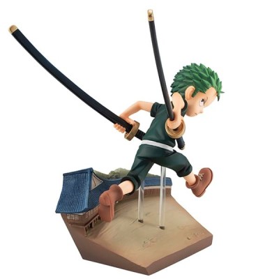 MEGAHOUSE ONE PIECE RORONOA ZORO GEM STATUE FIGURE