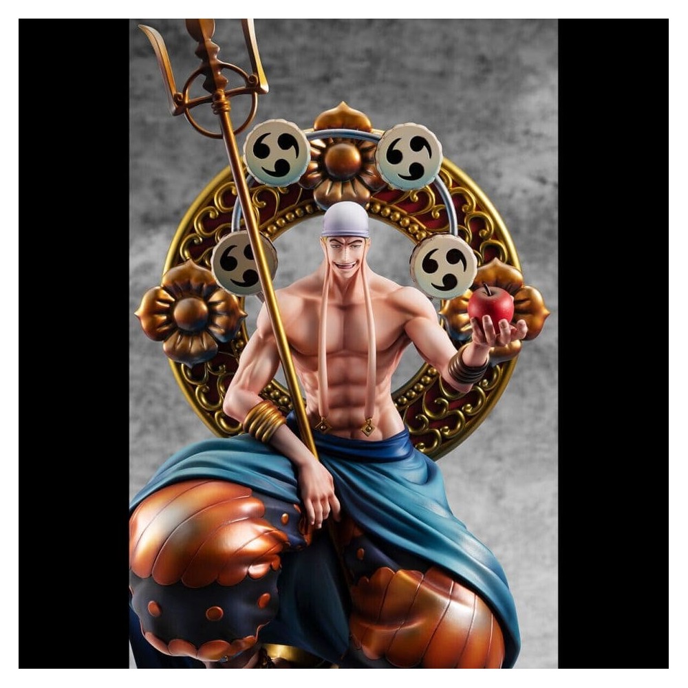 MEGAHOUSE ONE PIECE P.O.P. MAXIMUM ENEL STATUE FIGURE