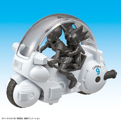 DRAGON BALL - BULMA'S CAPSULE 9 MOTORCYCLE MODEL KIT BANDAI