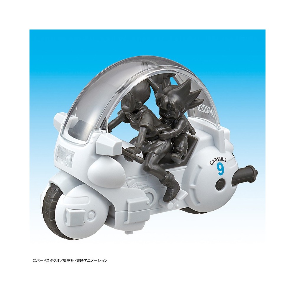 DRAGON BALL - BULMA'S CAPSULE 9 MOTORCYCLE MODEL KIT BANDAI