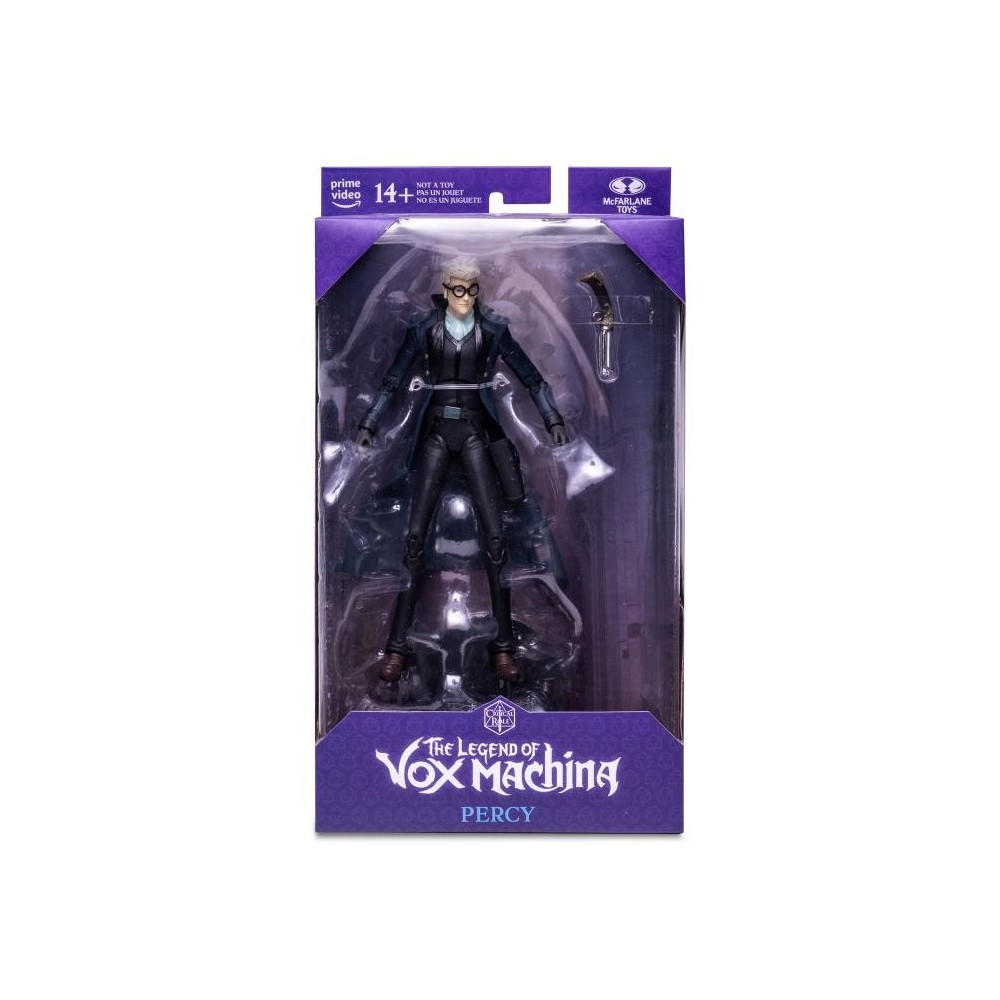 THE LEGEND OF VOX MACHINA PERCY ACTION FIGURE MC FARLANE