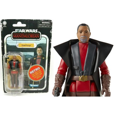 HASBRO STAR WARS RETRO COLLECTION THE MANDALORIAN GREEF KARGA ACTION FIGURE