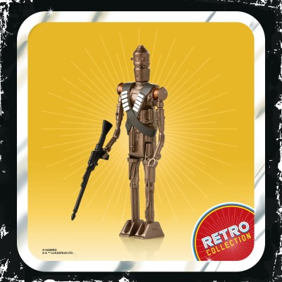 HASBRO STAR WARS RETRO COLLECTION THE MANDALORIAN IG-11 ACTION FIGURE