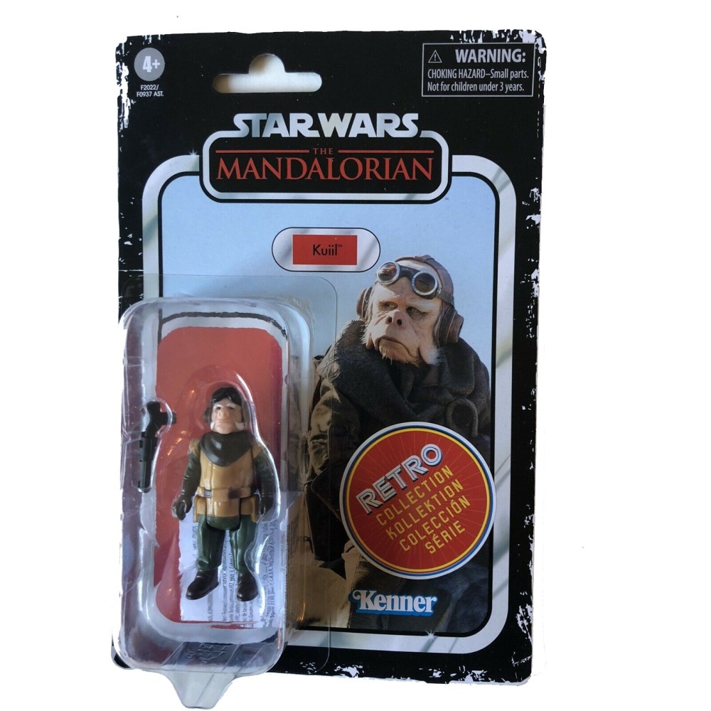 HASBRO STAR WARS RETRO COLLECTION THE MANDALORIAN KUIIL ACTION FIGURE