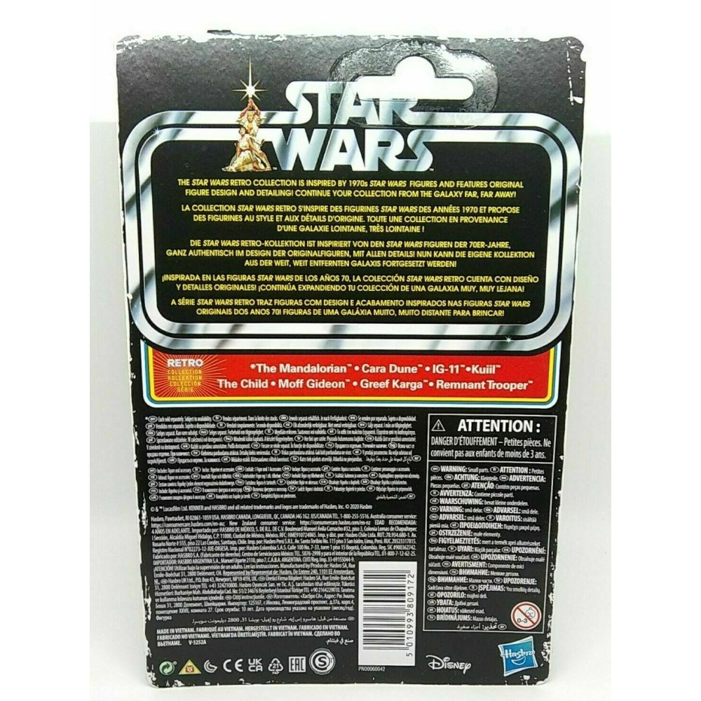 HASBRO STAR WARS RETRO COLLECTION THE MANDALORIAN KUIIL ACTION FIGURE