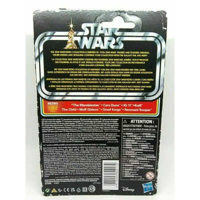 HASBRO STAR WARS RETRO COLLECTION THE MANDALORIAN MOFF GIDEON ACTION FIGURE