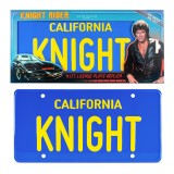KNIGHT RIDER K.I.T.T. LICENSE PLATE TARGA REPLICA SUPERCAR DOCTOR COLLECTOR