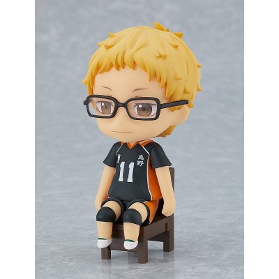 GOOD SMILE COMPANY HAIKYU KEI TSUKISHIMA NENDOROID SWACCHAO FIGURE